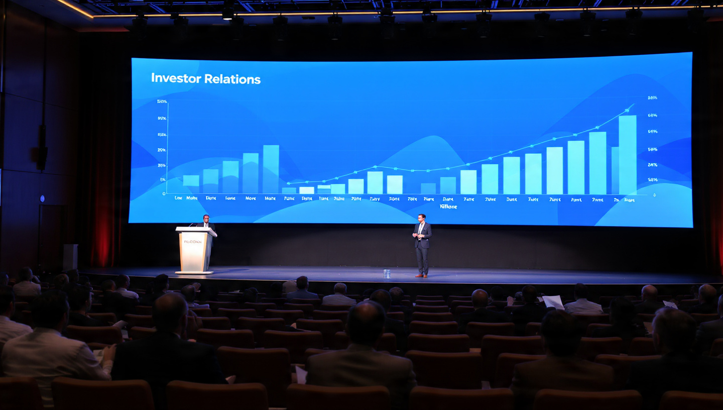 Modern financial district office