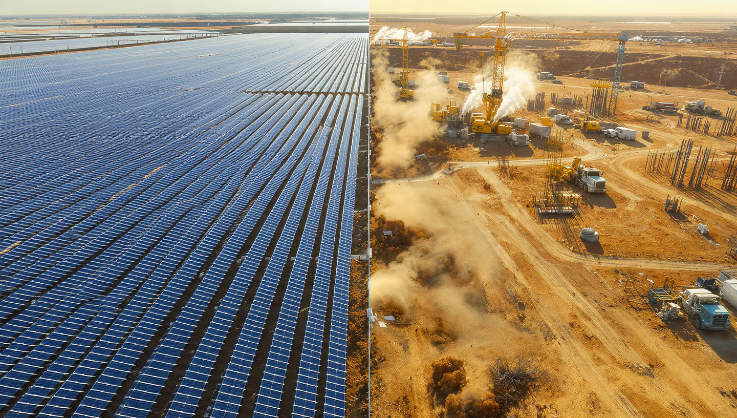 Clean energy infrastructure workflow